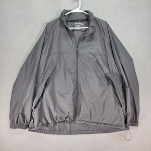 SCOTTeVEST Jacket Womens M Gray Pack Windbreaker TEC Travel Utility Pockets